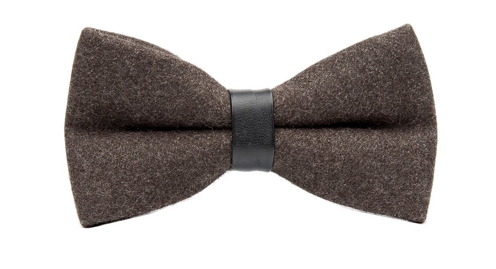 6731 Chocolate Classic Pre-Tied Bow TieS Formal Solid Tuxedo for Adults